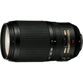 عدسة نيكون 70-300 ملم f/4.5-5.6G ED IF AF-S VR Nikkor Zoom لكاميرات نيكون الرقمية SLR (متجددة) in Kuwait