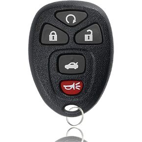 Key Fob Keyless Entry Remote Compatible with 2006-2013 Chevy Chevrolet Impala丨 Monte Carlo丨 Buick Lucerne 丨 Cadillac DTS Car Key Replacement 5 Buttons with FCC ID OUC60270, OUC60221 in Kuwait