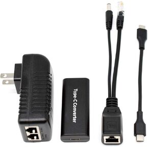 مجموعة موسع PoE Power Pod، تحويل محول PoE إلى شاحن USB C PD لكاميرا Nest Cam IQ - يمتد لمسافة تصل إلى 100 متر (328 قدمًا) in Kuwait