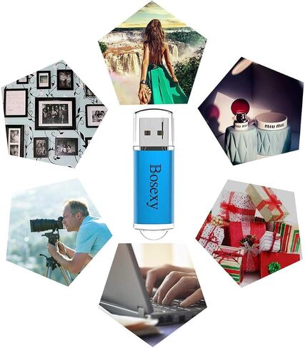 بوسيكسي ذاكرة فلاش USB بندريف متعددة الالوان 5 قطع 32 جيجا متعددة الالوان in Kuwait