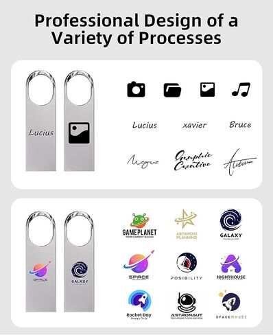 محرك أقراص فلاش USB، تصميم سلسلة المفاتيح المحمولة Bilious، محركات أقراص الإبهام السائبة 10 عبوات، قرص ذاكرة على شكل حرف U، محرك قلم قفز مقاوم للماء للتخزين والنسخ الاحتياطي (16 جيجابايت، 10 عبوات) in Kuwait