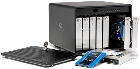 OWC ThunderBay 8 Eight-Bay Thunderbolt 40Gb/s External Storage Enclosure | Add up to eight 3.5-inch or 2.5-inch SATA drives - Personal data center with pro-grade speeds up to 2586MB/s in Kuwait