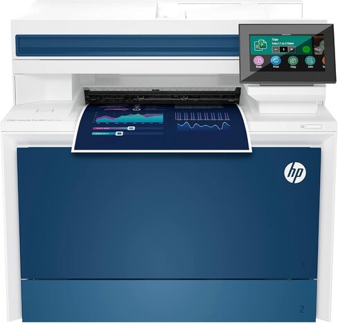 HP Color LaserJet Pro Multifunction M479fdw Wireless Laser Printer with One-Year, Next-Business Day, Onsite Warranty (W1A80A), White in Saudi Arabia