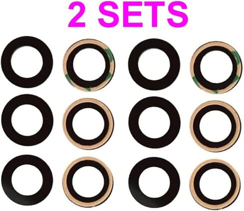 2 x PHONSUN Rear Camera Lens Glass Replacement with Adhesive Set for Samsung Galaxy A54 5G SM-A546U A546 in Saudi Arabia