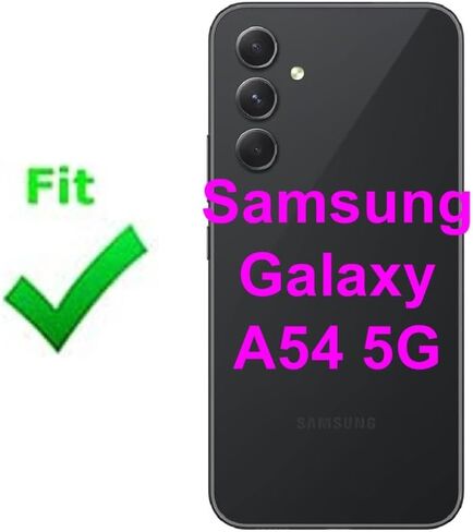 2 x PHONSUN Rear Camera Lens Glass Replacement with Adhesive Set for Samsung Galaxy A54 5G SM-A546U A546 in Saudi Arabia