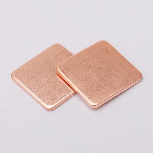 Ellbest 30pcs 20 x 20 x 1.5 mm Pure Copper Heatsink in Kuwait