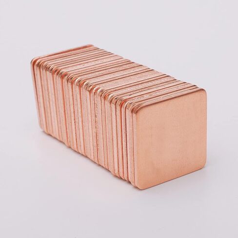 Ellbest 30pcs 20 x 20 x 1.5 mm Pure Copper Heatsink in Kuwait