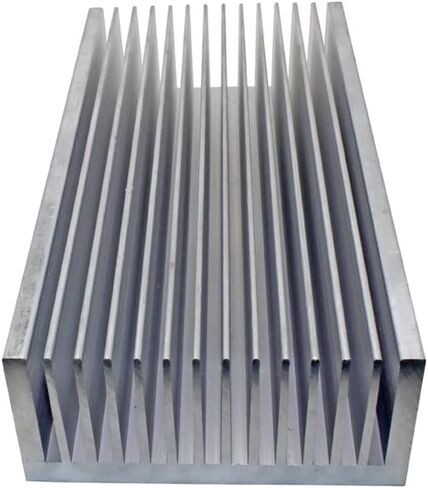 Large Aluminum Heatsink 200 x 99 x 45mm / 7.87 x 3.90 x 1.77inch Heat Sinks Cooler Cooling Radiator for LED LCD CHIP Electronic Amplifier Transistor Heat Dissipation in Kuwait