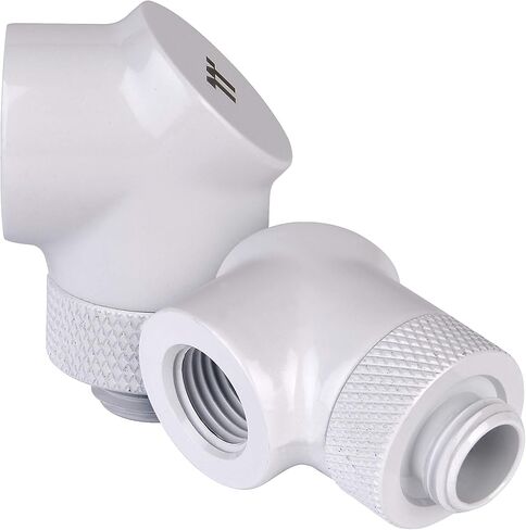 Thermaltake Pacific DIY LCS Chrome G1/4 45 & 90 Degree Adapter Fitting Cooling - CL-W053-CU00SL-A in Kuwait