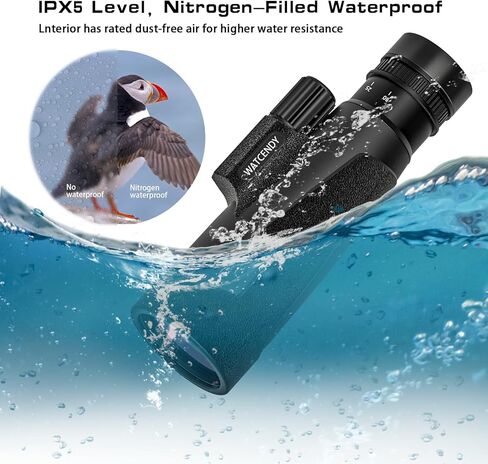 تلسكوب أحادي العين عالي القوة 10-30X50 للبالغين مع محول للهواتف الذكية، حامل ثلاثي القوائم، حقيبة منظمة، نطاقات رصد لمشاهدة الطيور والنجوم والمشي لمسافات طويلة ومشاهدة الحياة البرية، أسود in Kuwait