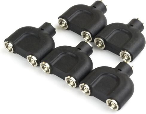 محول تمديد مقسم ثلاثي من Elefront Flash Strobe PC Sync مع قفل لولبي (عبوة من 5 قطع) in Kuwait