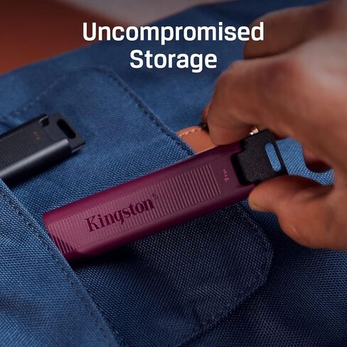 Kingston DataTraveler Max Type-A 256GB High Performance USB Flash Drive USB 3.2 Gen 2 Up to 1000 MB/s Sliding Cap Design DTMAXA/256GB in Kuwait