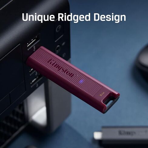 Kingston DataTraveler Max Type-A 256GB High Performance USB Flash Drive USB 3.2 Gen 2 Up to 1000 MB/s Sliding Cap Design DTMAXA/256GB in Kuwait