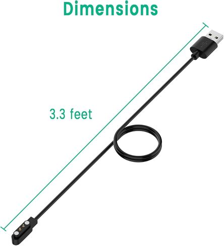 Charger Replacement for Wyze Watch 47mm 47mm C 44mm, Smart Watch Magnetic Charging Cable 3.3ft in Saudi Arabia