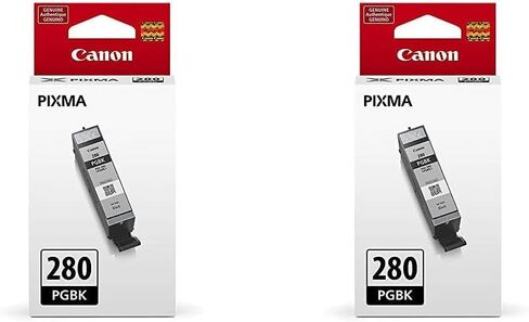 Canon PGI-280 Genuine Pigment Black Ink Tank, Compatible with TR8520, TS9120,TS8120, TS6120, TS9521C/a, TS9520/a, TS8220, TS6220, TS8320, TS6320, TS702/a, and TR8620/a Series Printers in Kuwait