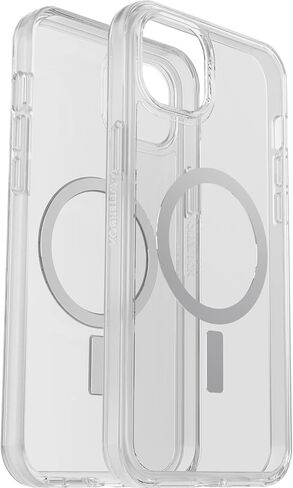 حافظة OtterBox iPhone 14 Plus Symmetry Series+ - شفافة، فائقة النعومة، مثبتة على MagSafe، حواف مرتفعة تحمي الكاميرا والشاشة in Kuwait