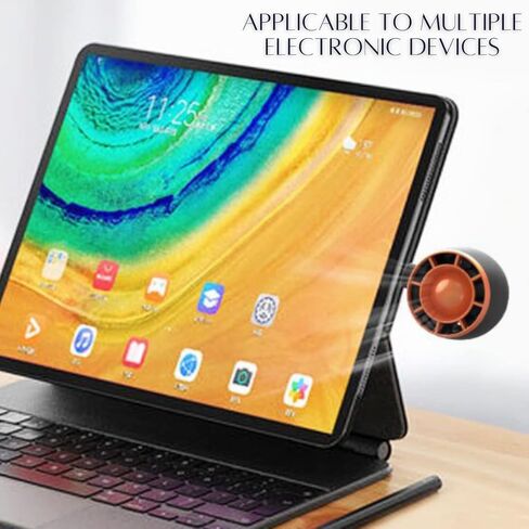 Orapink Portable Mini Fan, Small Cooling Phone Fan Compatible with iPhone/Android Models and Other Devices in Kuwait