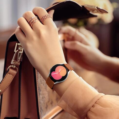 Floral Engraved Bands for Galaxy Watch 7/6/4/5/5 Pro/4 6 Classic/Active 2 in Kuwait