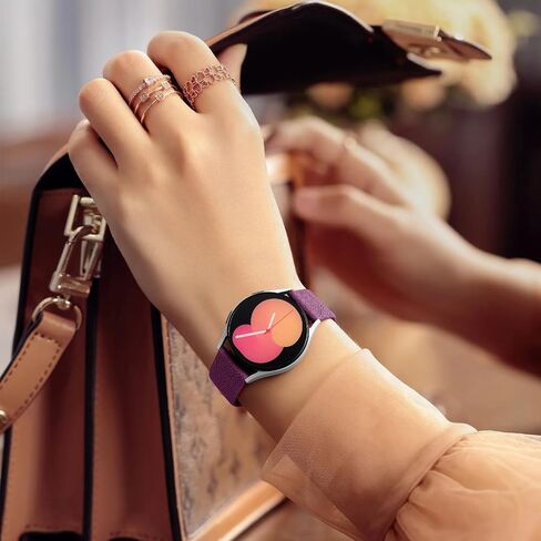 Floral Engraved Bands for Galaxy Watch 7/6/4/5/5 Pro/4 6 Classic/Active 2 in Kuwait