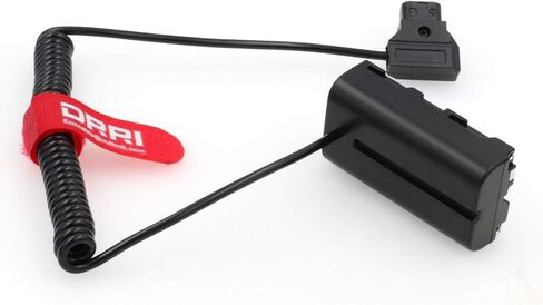 F550 Dummy Battery with DC 7.4V Power Cable for F970 F960 F770 F750 F550 Batteries/Atomos Ninja V in Saudi Arabia