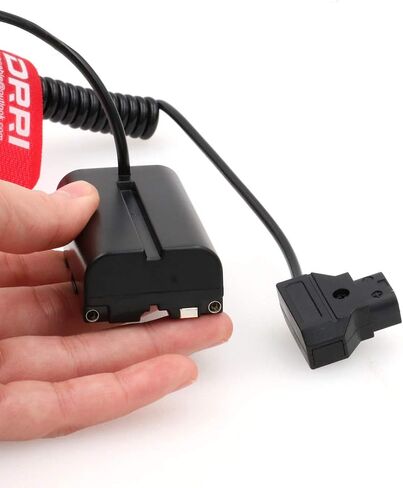 F550 Dummy Battery with DC 7.4V Power Cable for F970 F960 F770 F750 F550 Batteries/Atomos Ninja V in Saudi Arabia