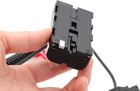 F550 Dummy Battery with DC 7.4V Power Cable for F970 F960 F770 F750 F550 Batteries/Atomos Ninja V in Saudi Arabia
