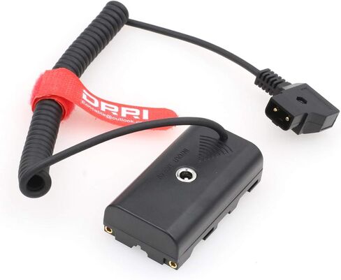 F550 Dummy Battery with DC 7.4V Power Cable for F970 F960 F770 F750 F550 Batteries/Atomos Ninja V in Saudi Arabia
