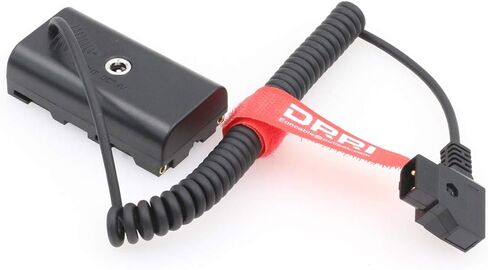 F550 Dummy Battery with DC 7.4V Power Cable for F970 F960 F770 F750 F550 Batteries/Atomos Ninja V in Saudi Arabia