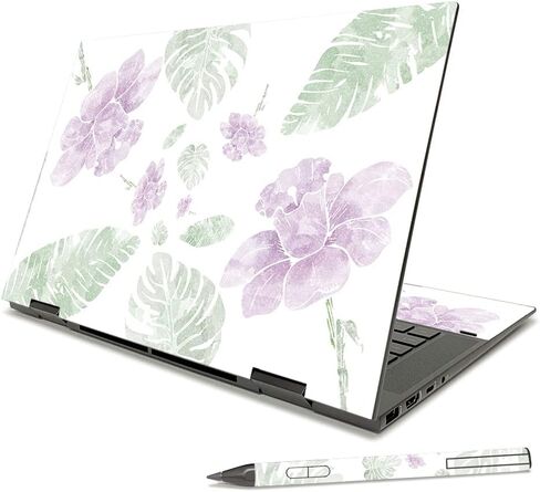 غلاف لامع لامع من MightySkins متوافق مع HP Envy x360 مقاس 15 بوصة (2021) - وردي ساكورا | لمسة نهائية لامعة واقية ومتينة شديدة اللمعان | سهلة التطبيق والإزالة وتغيير الأنماط | صنع في الولايات المتحدة الأمريكية in Kuwait