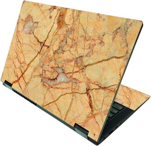 MightySkins Skin Compatible with Lenovo IdeaPad Flex 5 2-in-1 15" (2021) - Pretty Pineapple | Protective, Durable, and Unique Vinyl Decal wrap Cover | Easy to Apply and Change Style | Made in The USA in Kuwait