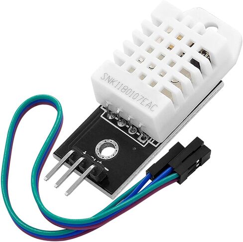 AZDelivery Compatible with DHT22 Compatible with AM2302 Temperature and Humidity Sensor Module with Cable Compatible with Arduino and Raspberry Pi Including E-Book! in Kuwait