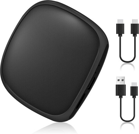 AUTOabc Wireless CarPlay Android Auto Converter Magic Box مع Netflix/YouTube/Disney/Google Play/TF بطاقة الوسائط المتعددة فيديو Ai Box محول لاسلكي USB Dongle لسيارات CarPlay السلكية في المصنع in Kuwait