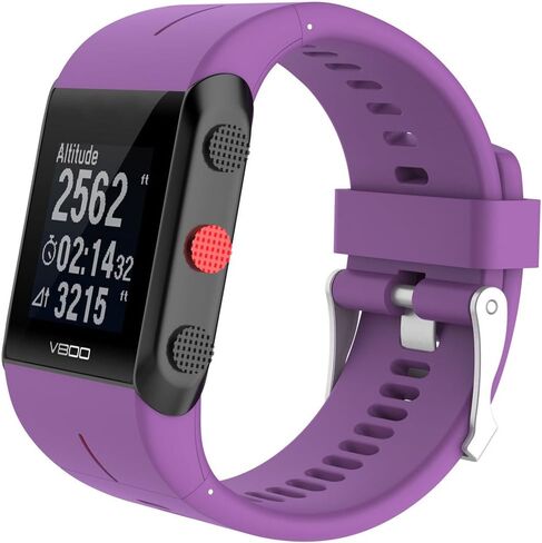 حزام لساعة Polar V800، سوار ساعة معصم بديل من السيليكون الناعم القابل للتعديل لجهاز Polar V800 (بدون متعقب) in Saudi Arabia