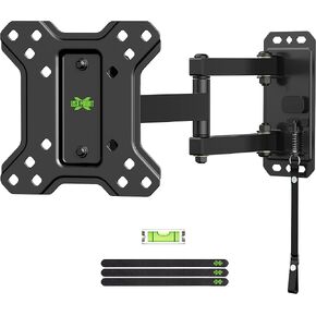USX MOUNT Lockable RV TV Mount for Most 10-26 Inch Flat Screens TV&Monitor for Camper Travel Trailer Boat Motorhomes Full Motion Bracket up to33 Lbs Vesa100x100mm Wall Mount Quick Release Easy Locking in Kuwait