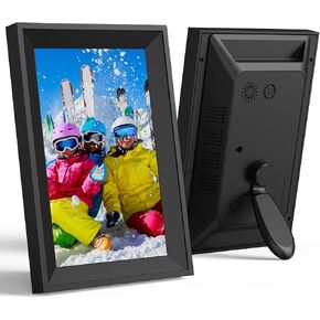 10.1' Digital Picture Frame WiFi Photo Frames FRAMEO IPS Touch Screen, 16GB Storage, Share Photos/Videos Instantly and Remotely via Free Frameo, Great Gifts for Parents in Kuwait