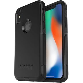 حافظة OtterBox iPhone XR Commuter Series - سوداء، نحيفة ومتينة، مناسبة للجيب، مع حماية للمنافذ in Kuwait