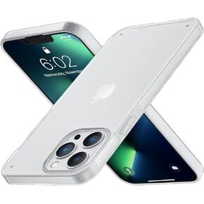 حافظة ORIbox لهاتف iPhone 14 لهاتف iPhone 13 شفافة، مع حماية من الصدمات في 4 زوايا، حافظة iPhone 14/13 شفافة للنساء والرجال والفتيات والأولاد والأطفال، حافظة لهاتف iPhone 14/13 شفاف in Kuwait