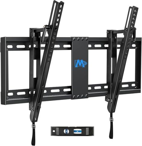 ماونتج دريم حامل تلفزيون قابل للامالة على الحائط للتلفزيونات مقاس 42-70 بوصة، حامل تلفزيون منخفض قابل للامالة مع اقصى فيسا 600×400 ملم يتحمل حتى 132 باوند، حامل تلفزيون يثبت على الحائط بزاوية 20 درجة in Kuwait