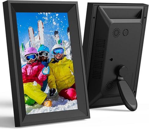 10.1' Digital Picture Frame WiFi Photo Frames FRAMEO IPS Touch Screen, 16GB Storage, Share Photos/Videos Instantly and Remotely via Free Frameo, Great Gifts for Parents in Kuwait