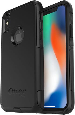 OtterBox iPhone XR Commuter Series Case - BLACK, Slim & Tough, Pocket-Friendly, with Port Protection in Saudi Arabia