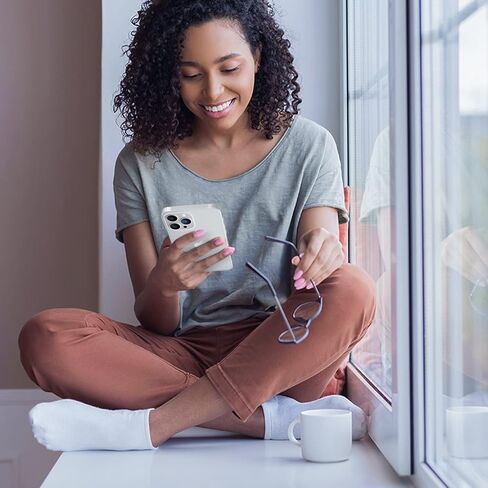 حافظة ORIbox لهاتف iPhone 14 لهاتف iPhone 13 شفافة، مع حماية من الصدمات في 4 زوايا، حافظة iPhone 14/13 شفافة للنساء والرجال والفتيات والأولاد والأطفال، حافظة لهاتف iPhone 14/13 شفاف in Kuwait