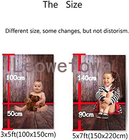 Leowefowa 5x3ft Christmas Backdrop Rustic Village Night View Forest Trees Snowing Shining Lights Blue Sky Winter Xmas Vinyl Photography Background Kids Children Adults Photo Studio Props in Kuwait