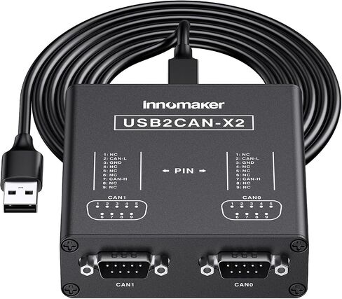 USB to CAN Converter Cable for Raspberry Pi5/4/Pi3B+/Pi3/Pi Zero(W)/Jetson Nano/Tinker Board and Any Single Board Computer Support Windows Linux Mac OS Android Venus OS in Kuwait