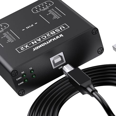 USB to CAN Converter Cable for Raspberry Pi5/4/Pi3B+/Pi3/Pi Zero(W)/Jetson Nano/Tinker Board and Any Single Board Computer Support Windows Linux Mac OS Android Venus OS in Kuwait