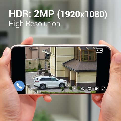 كاميرا Bosma EX Spotlight HD WiFi داخلية/خارجية، رؤية ليلية ملونة، اكتشاف الأشخاص، مناطق النشاط، صوت ثنائي الاتجاه، تنبيه مضاد للسرقة، ميزات الذكاء الاصطناعي المتقدمة، تخزين سحابي مجاني in Kuwait