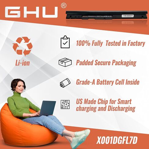 GHU جديد تبديل البطارية لـ OA04 OA03 740715-001 746641-001 746458-421 HSTNN-LB5Y HSTNN-LB5S HSTNN-PB5Y 14.8V 2200mA 740715001 746641001 0a03 0a04 لـ 240 g2 24 0 جي 3 250 جرام 2 250 جرام 3 255 جرام 3 in Saudi Arabia