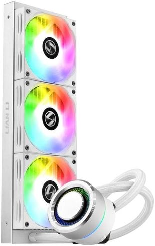 Lian-li Ac Galahad Aio360 Rgb White Closed Loop All-in-one Cpu Cooler in Saudi Arabia