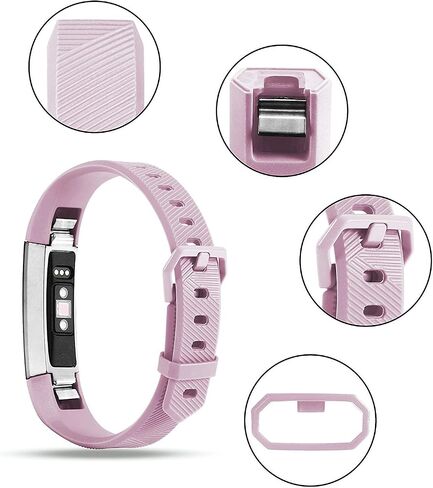 3 قطع من سوار المعصم البديل الكلاسيكي المتوافق مع Fitbit Alta HR وAlta Band (صغير) in Saudi Arabia