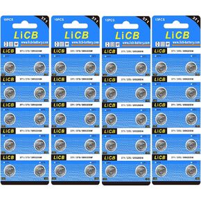 LiCB 10 Pack 371 SR920SW Watch Battery,Long-Lasting & Leak-Proof,High Capacity Silver Oxide 1.55V Button Cell Batteries for Watch in Saudi Arabia