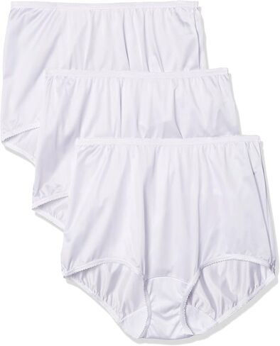 Shadowline Women's Plus-Size Panties-Nylon Brief (3 Pack) in Saudi Arabia